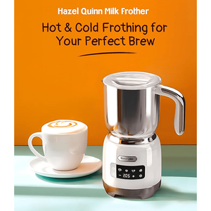Espumador de Leche Eléctrico de Plástico Hazel Quinn, 550W, 0.4L, Control Táctil LED, Totalmente Automático, para Espuma Fría y Caliente, Cafetera Doméstica - Product Image 5