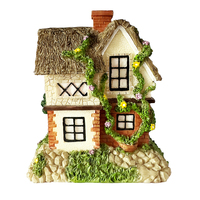 Nouvelle Arrivée Personnalisé Décor À La Maison Résine Artisanat-Jardin Villa Modèle Maison Statue Usine En Gros Cadeaux Promotionnels Résine Cadeau