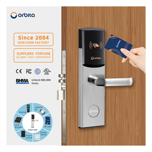 E3092 OEM Factory Price Hotel <b>Key</b> Card Digital Security S50 RFID Writable Hotel Door <b>Lock</b> With Free Software - Product Image 3