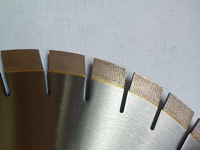 [King of Silence] 450mm Diamantklinge mit Organisiertem Segment, Hochfrequenz-Geschweißt, Vibrationsarm, Stabiles Schneiden Ohne Absplitterung