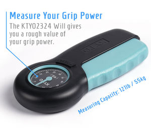<span class=keywords><strong>KYTO</strong></span> Dynamomètre à main Grip Power Strength Meter Main Force Power 121lb / 55kg - Product Image 3