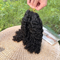 Extensions de cheveux humains bouclés birmans de qualité supérieure, grade 12A, fournisseur vietnamien