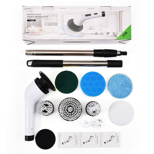 Nettoyeur électrique sans fil avec deux niveaux de puissance et moteur à noyau en cuivre pour un nettoyage en profondeur des joints de carrelage et des sols - Product Image 5