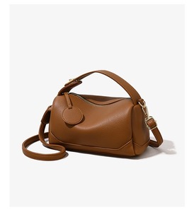 Borsa Boston in Vera Pelle per Donna, Nuovo Design 2026, Pronta Consegna, Vendita all'Ingrosso, Borsa a Tracolla e a Mano - Product Image 1