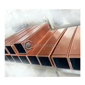 125x125x800mm R4000 Triple Tapered Cu-Dhp Copper Mould Tube