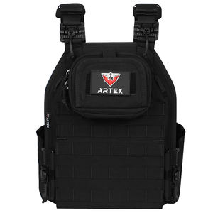 Nouveau Gilet Tactique d'Entraînement en Nylon Polyester 1000D Personnalisé, Léger, Durable, à Libération Rapide, avec Système MOLLE, pour Protection et Port de Plaques - Product Image 6