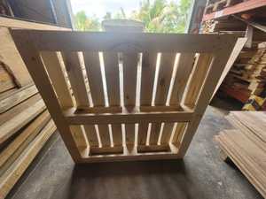 Palet kayu keras dapat disesuaikan untuk penggunaan industri 4 arah desain lembaran selip untuk pengiriman penyimpanan ukiran pribadi - Product Image 3
