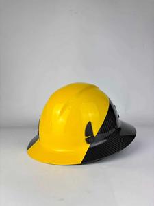 خوذة ألياف الكربون HBC ANSI Z89.1 من النوع 1 الفئة C عالية القوة خفيفة الوزن للسلامة الصناعية والبناء - Product Image 3