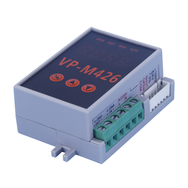 Industrial 4-20mA Output Valve Controller AC220V OEM Customizable TOYI Brand Remote Control Electric Valves Automation Media
