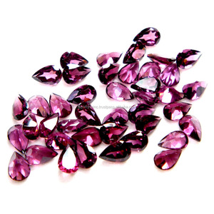 โรโดไลต์โกเมนพลอยสีชมพูธรรมชาติทรงกลมผสมรูปทรงกลมอัญมณีบำบัดคุณภาพสูงสำหรับทำเครื่องประดับใช้เป็นจำนวนมาก - Product Image 3