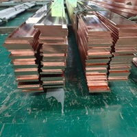 Barres/Plaques carrées en cuivre pur non allié Hong Ye C11000 99,99 %, 1 kg, 10 mm, norme ASTM, avec service de découpe