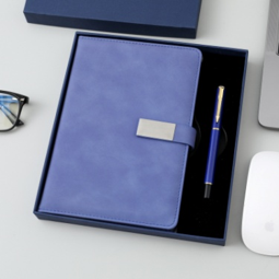 Carnets en PU de haute qualité pour cadeaux pour les petites entreprises Ensemble de coffret cadeau pour femmes avec stylo <span class=keywords><strong>Agenda</strong></span> Planificateur <span class=keywords><strong>rechargeable</strong></span> LOGO personnalisé - Product Image 2