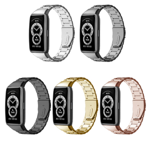 <span class=keywords><strong>Metaliza</strong></span>-pulsera de acero inoxidable para Huawei Honor Band 6, pulsera de reloj inteligente de Metal - Product Image 1