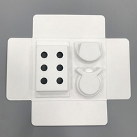Emballage personnalisé écologique en pulpe de bagasse de canne à sucre moulée, insert en pulpe et boîte à couvercle supérieur et inférieur pour kit de blanchiment dentaire