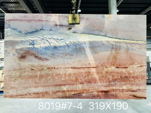 Quartzite <span class=keywords><strong>Azul</strong></span> Do <span class=keywords><strong>Mar</strong></span> naturel, Quartzite Ocean Sky, dalle polie, couleur ciel marin, pour comptoir, mur, carrelage de sol - Product Image 2