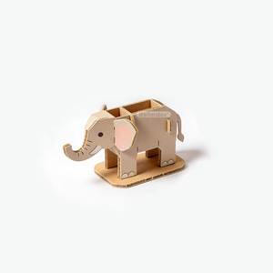 Rompecabezas 3D de Diseño de Dibujos Animados Más Vendido, Juego Educativo para Niños, Rompecabezas de Animales 3D de Cartón <span class=keywords><strong>Personalizado</strong></span> para Ensamblar - Product Image 2