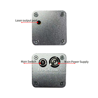 Outil d'extermination des moustiques et des mouches à laser portatif 80W avec allumage à distance 1-2m, laser IPG avec dissipation thermique intégrée
