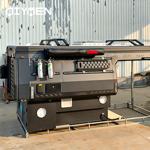 Mini pick-up en fibre de verre Shell Pop-Up Truck Camper Expedition Camping Overland Slide Box en vente Remorques de voyage - Product Image 6