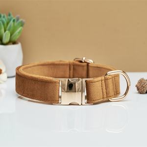 Collar para perro personalizado con terciopelo suave grabado con láser, 2024 diseños de tendencia, accesorios únicos para mascotas - Product Image 3
