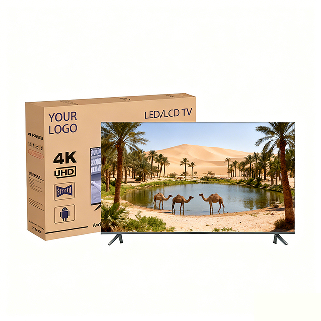 Factory Direct Wholesale LED Smart TV 19-43 Inch HDTV with WIFI for Full HD Black Cabinet for Hotels