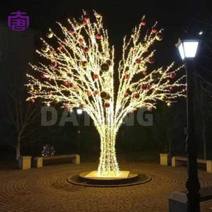 Outdoor <b>Crystal</b> <b>Tree</b> LED Decorative Light for Park Landscape and Holiday Garden Theme Decoration - Product Image 6