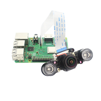 Caméra Raspberry Pi 4 5MP OV5647 Vision Nocturne 1080P Option Large Angle Fisheye IR-CUT pour Raspberry Pi 4B 3B+ 3B Zero