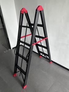 <span class=keywords><strong>Escalera</strong></span> Portátil de Acero al Carbono Tipo Barra, <span class=keywords><strong>Escalera</strong></span> Plegable que Ahorra Espacio para Tareas Escolares - Product Image 2