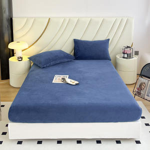 Op Maat Gemaakte Bulk Beddengoed Melk Flanellen Bed Met Hoeslaken En Kussenslopen Voor Bulk Beddengoed - Product Image 2