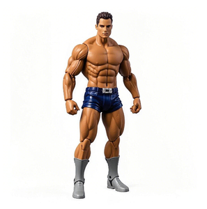 Figuras de Boxeo Personalizadas, Figuras de Acción de Lucha Libre de Plástico Realistas, Diseño OEM, Fabricación de Figuras de Acción de Luchadores - Product Image 4