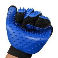 Gants et brosses efficaces pour l'élimination des poils pour chiens et chats, gant de bain en silicone double face pour toilettage des animaux, outil facile pour l'élimination des poils d'animaux