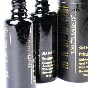 Boîtes artisanales recyclables OEM ODM pour flacons d'huiles essentielles et de parfums, emballage cylindrique cosmétique avec estampage UV or - Product Image 5