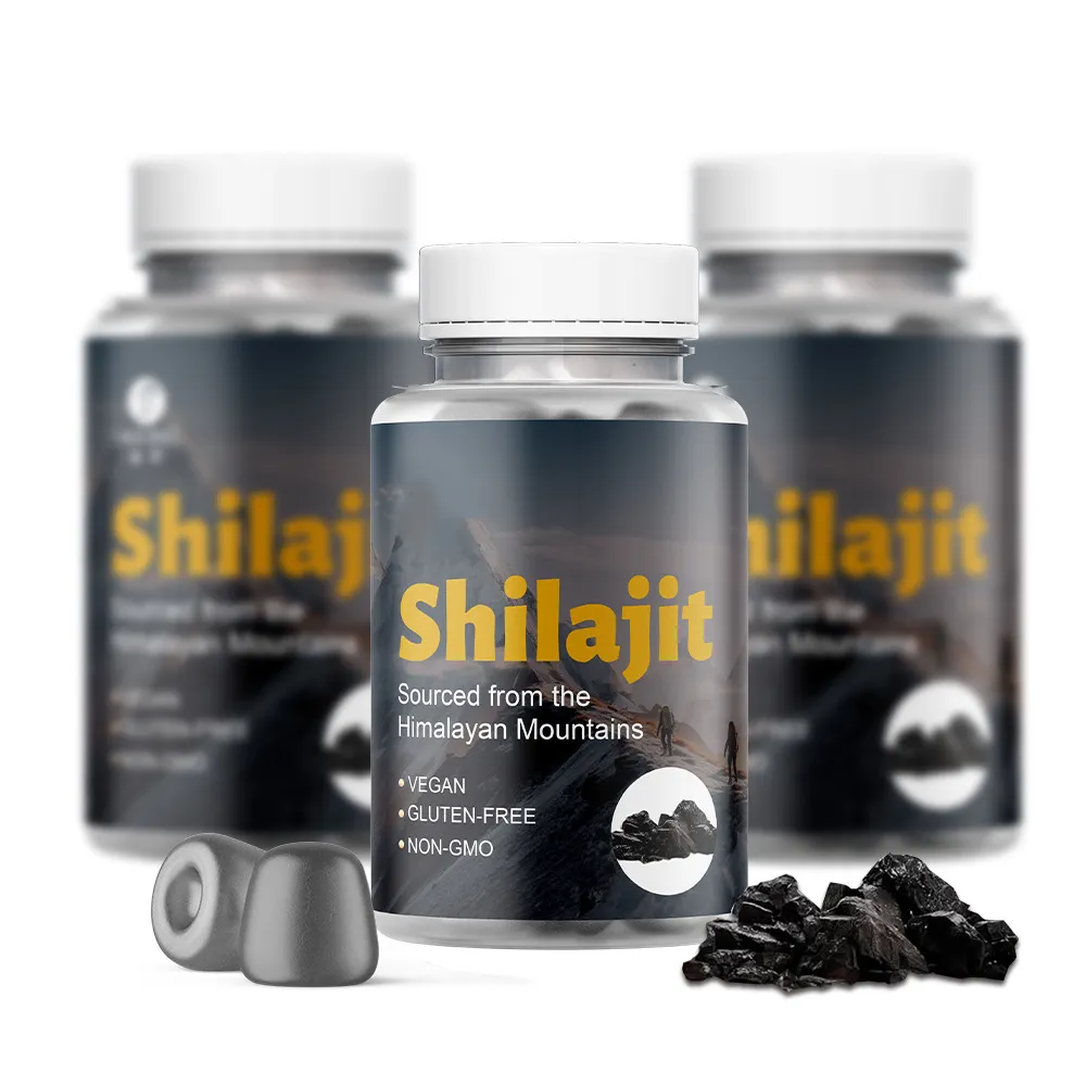 Compléments alimentaires Aogubio Celleb Champignon Résine Pure Himalaya Shilajit Gummies