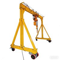 Mini-grue portique électrique légère pour la construction, palan de levage avec ensemble d'engrenages résistant à l'usure, modèle Transhoist très vendu