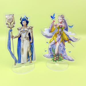Tùy Chỉnh Anime Nhân Vật Acrylic Đứng Mô Hình Bảng Bảng Trang Trí Đứng Logo Keychain - Product Image 3