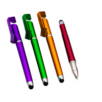 Support multifonction pour téléphone portable à écran tactile Stylo à encre gel pour impression de codes QR avec logo personnalisé