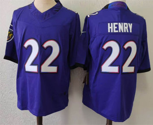 Vendita all'Ingrosso Nuovi Modelli 2026 Baltimore 8 Jackson 22 Henry 14 Hamilton 4 Flowers Vapor F.U.S.E. per Uomo Maglia in jersey cucita a macchina Limited Edition - Product Image 5