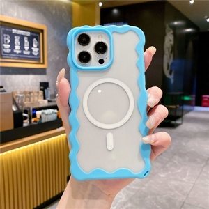 เคสโทรศัพท์สีลูกกวาดสไตล์น่ารักสำหรับ iPhone 15 Pro Max เคสกันกระแทกสำหรับ iPhone 16 15 14 อุปกรณ์เสริมโทรศัพท์มือถือ - Product Image 4