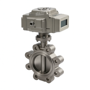 Válvula de Mariposa Motorizada COVNA Tipo Lug ANSI Clase 150 de Hierro Fundido, Modulante, Accionamiento Eléctrico 4-20mA, 220v - Product Image 3