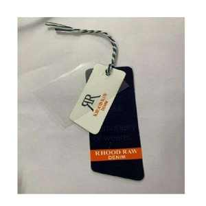 Etiquetas colgantes de papel para ropa con cordón adjunto e impresión a doble cara, diseñadas para productos de moda, kit de exhibición de etiquetas artesanales Pro - Product Image 6