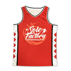 Uniformes de basket-ball concevez votre propre logo maillot en maille vêtements de sport de basket-ball maillot de basket-ball en tricot - Product Image 2