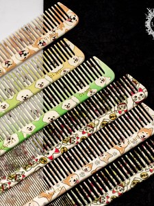 <span class=keywords><strong>Peigne</strong></span> de Barbier Professionnel Authentique Chine Leader Comb 2026 Édition Limitée GR10 en Caoutchouc et Résine 21cm pour Coupes Longues – Usage en Salon - Product Image 3