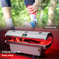 Suyzeko Cámara Profesional de Terapia de Luz Infrarroja para Impulsar la Energía Sanguínea 630nm 660nm 850nm 940nm Cama de Terapia de Luz Roja con 510K