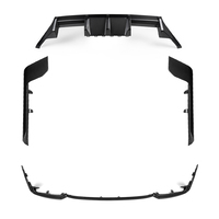 Kit aérodynamique carbone MP Style (lame avant, jupes latérales, diffuseur arrière OEM) compatible BMW M2 G87 2023+ préimprégné autoclavé
