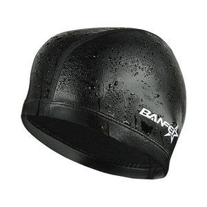 Gorro de Natación Impermeable con Recubrimiento de PU, Duradero y Cómodo, para Hombres, Mujeres y Adultos, Venta al Por Mayor - Product Image 3