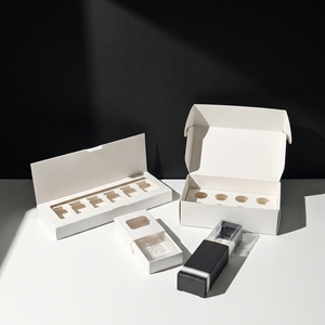 Custom Plain Vial <strong>Empty</strong> <strong>Boxes</strong> White <strong>for</strong> 10ml 3ml Vial Packaging <strong>Boxes</strong> - Product Image 2