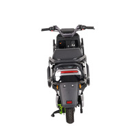Moto électrique commerciale robuste 72V 1000W 1200W, scooter tout-terrain avec barre anti-chute pour la location