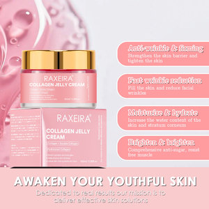 Crema Facial de Colágeno <span class=keywords><strong>Jerry</strong></span> de Marca Privada al por Mayor, 100 ml, con Propiedades Hidratantes, Blanqueadoras, Antiarrugas y Reafirmantes - Product Image 2