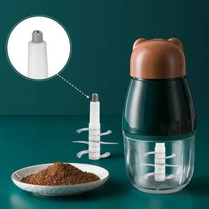 Máquina para Hacer Comida para Bebés, Picadora Eléctrica de Carne, Mezcladora de Alimentos, Frutas, Verduras y Carne, Mini Licuadora, Máquina para Preparar Complementos Alimenticios - Product Image 2