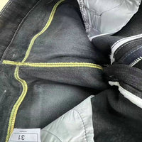 Jean en denim pour homme, modèle WQK015, taille 29-40, en coton, coupe boyfriend, avec poches, prix de gros 4,5 $