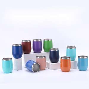 Cadeaux de vacances, logo personnalisé imprimé, <span class=keywords><strong>tasse</strong></span> isotherme en acier inoxydable à double paroi, écologique, portable, 300 ml <span class=keywords><strong>pour</strong></span> le café, le lait - Product Image 1